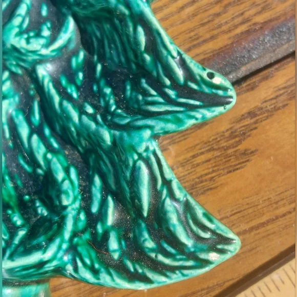 Vintage Nowells Molds Christmas Tree Candy Dishes Trinket Tray Display '81 - Picture 13 of 14